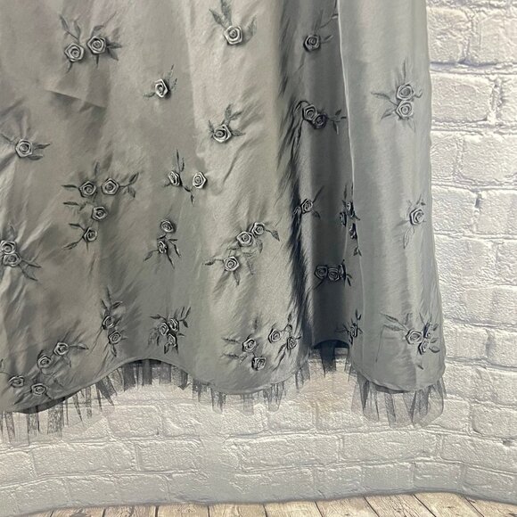 Josephine Chaus Black Dressy Formal Skirt Size 10 - Picture 2 of 6